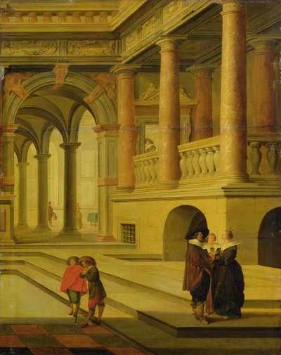 Patio del Palacio de Dirck van Delen